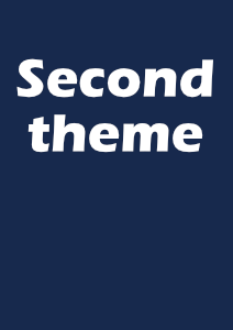 Second theme window
